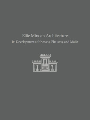 cover image of Elite Minoan Architecture